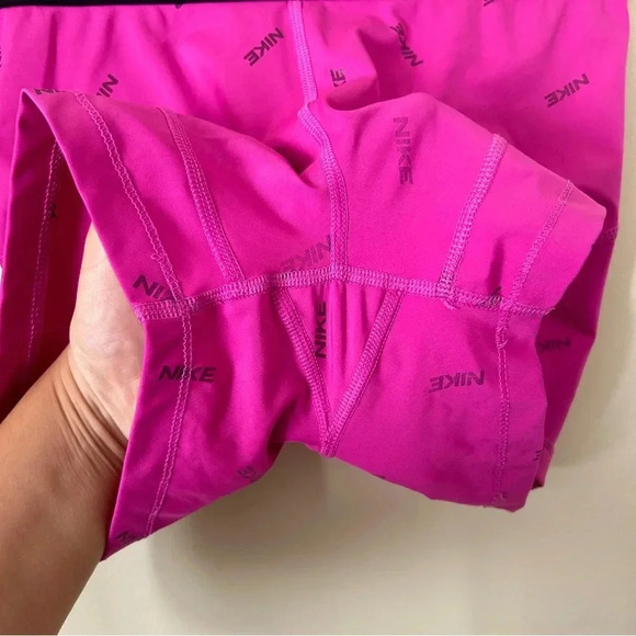 Nike Pro 3" Training Shorts Pink Size M - Picture 4 of 8